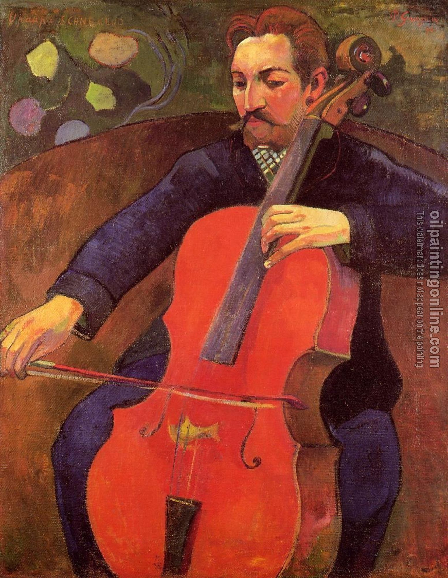 Gauguin, Paul - Portrait of Fritz Scheklud